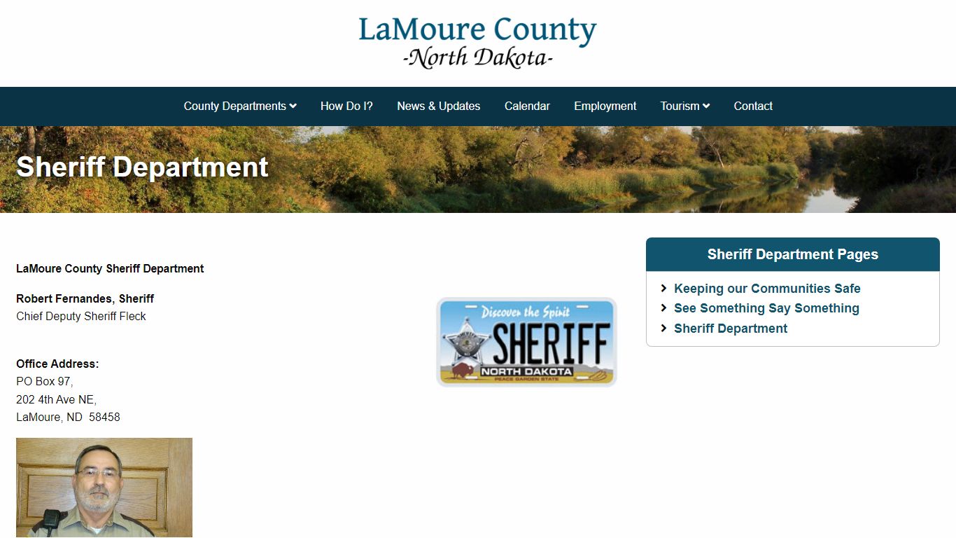 Sheriff Department - lamourecountynd.com